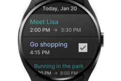 Tasks can be marked as done directly in the agenda view.
